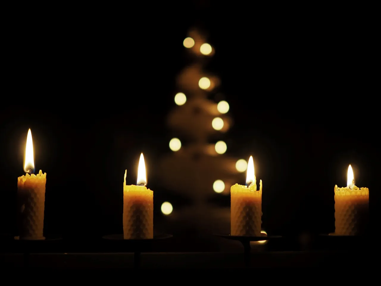 Christmas candles